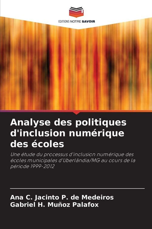 Produktbild: Analyse des politiques d'inclusion num&eacute;rique des &eacute;coles