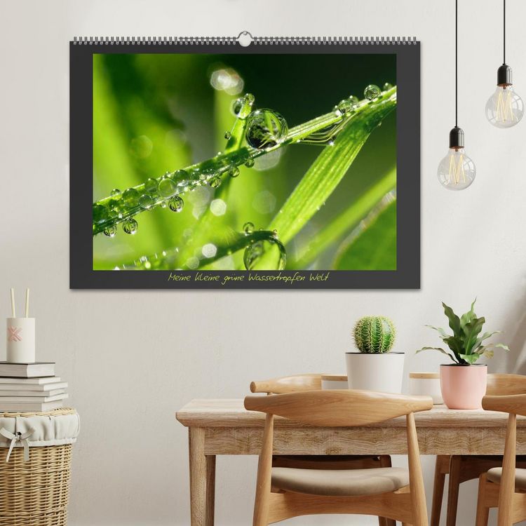 Produktbild: Meine kleine gr&uuml;ne Wassertropfen Welt (Wandkalender 2026 DIN A2 quer), CALVENDO Monatskalender
