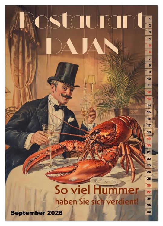 Produktbild: An der Litfa&szlig;s&auml;ule (Wandkalender 2026 DIN A3 hoch), CALVENDO Monatskalender