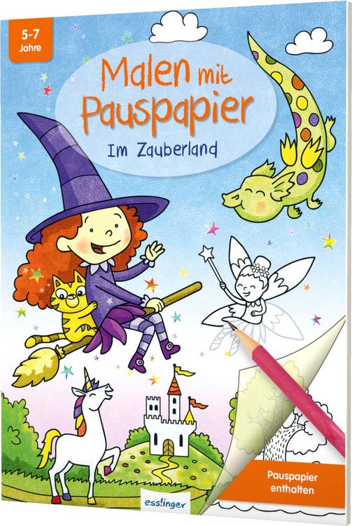 Produktbild: Malen mit Pauspapier: Im Zauberland