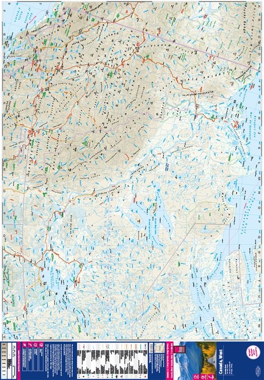 Produktbild: Reise Know-How Landkarte Kanada West / West Canada (1:1.900.000)