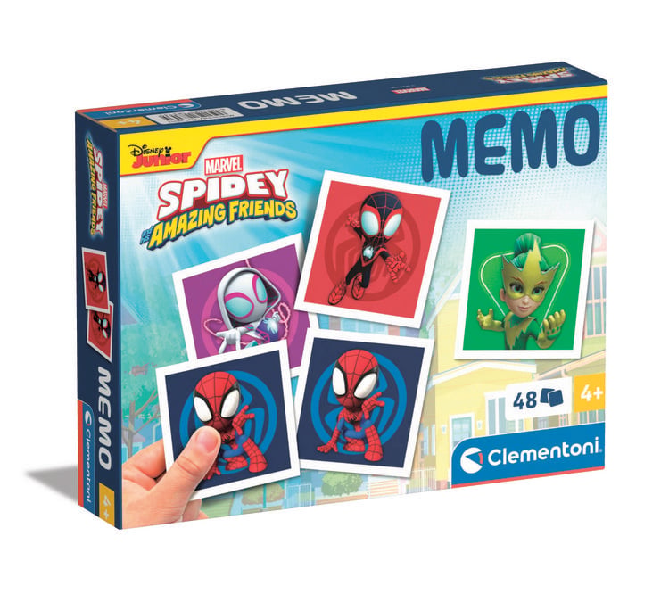 Produktbild: Kinderspiel Marvel Spidey und seine Super-Freunde Memo Kompakt mit 48 Karten