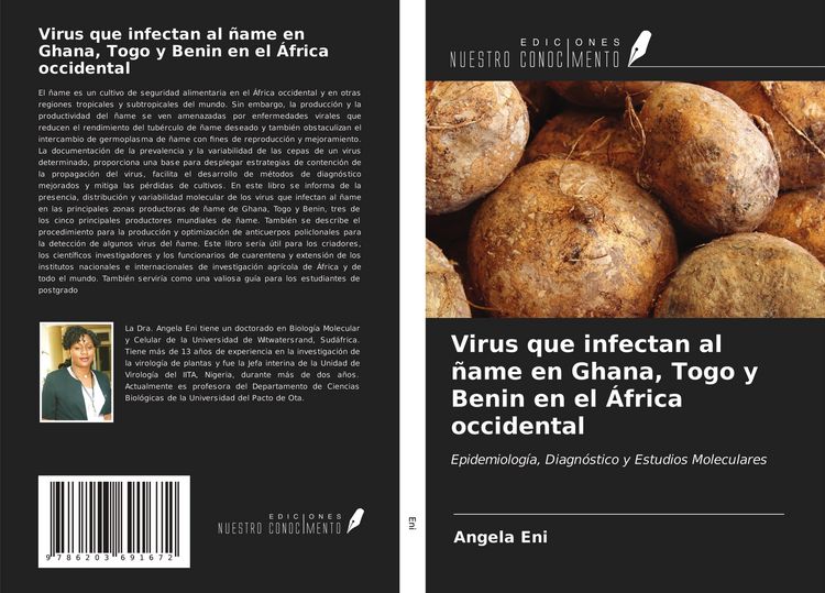 Produktbild: Virus que infectan al &ntilde;ame en Ghana, Togo y Benin en el &Aacute;frica occidental