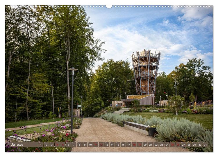Produktbild: Kurort Bad Iburg (hochwertiger Premium Wandkalender 2026 DIN A2 quer), Kunstdruck in Hochglanz
