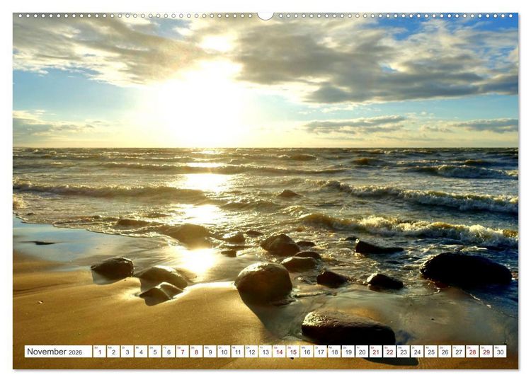 Produktbild: Traumk&uuml;ste - Estlands Naturparadies Saka (Wandkalender 2026 DIN A2 quer), CALVENDO Monatskalender