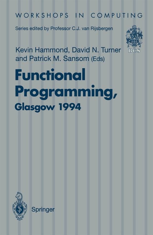 Produktbild: Functional Programming, Glasgow 1994