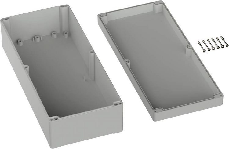 Produktbild: TRU COMPONENTS TC-9065568 Outdoor-Geh&auml;use 360 x 160 x 100 Polycarbonat Lichtgrau (RAL 7035) 1 St.