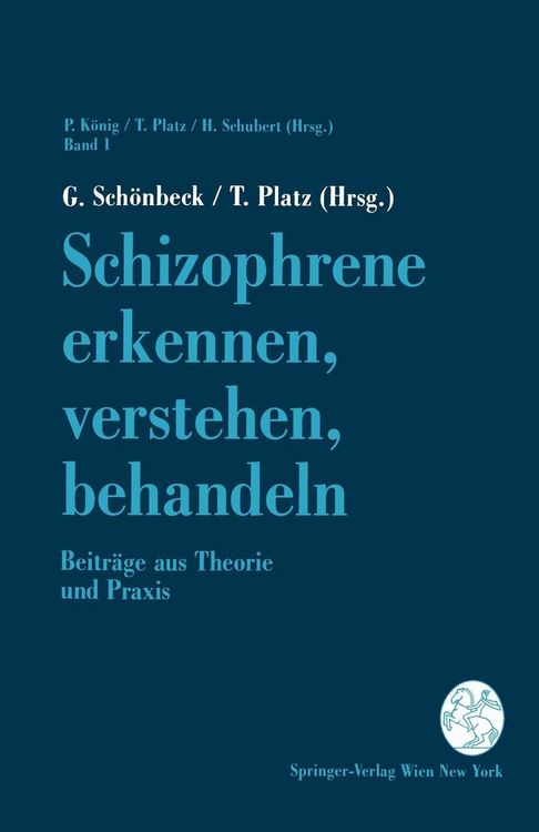 Produktbild: Schizophrene erkennen, verstehen, behandeln