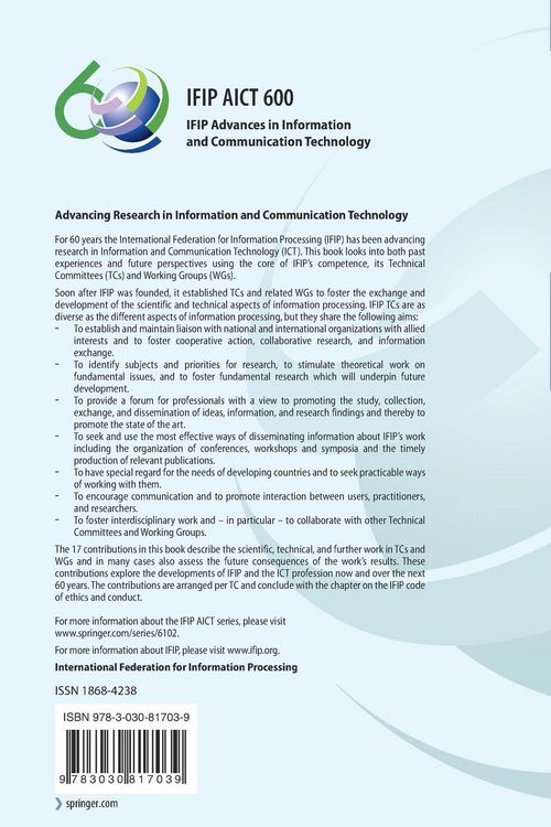 Produktbild: Advancing Research in Information and Communication Technology