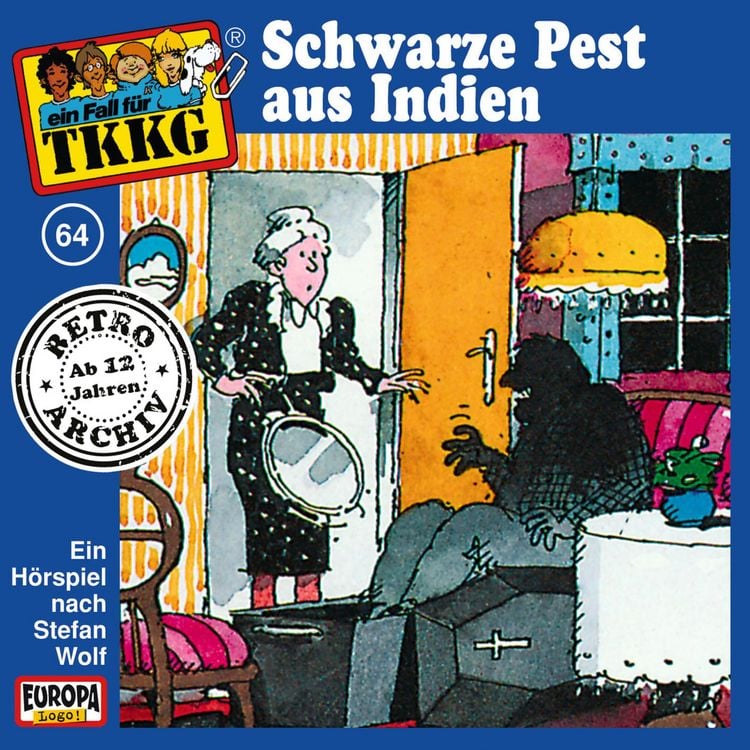 Bild vom Artikel TKKG - Folge 64: Schwarze Pest aus Indien vom Autor Stefan Wolf