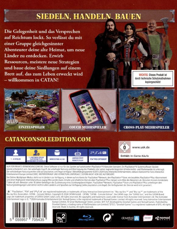 Produktbild: Catan - Console Edition