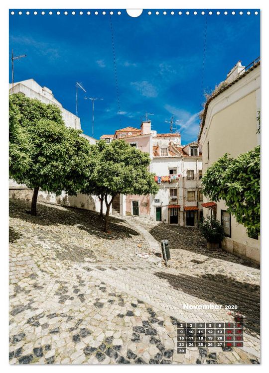 Produktbild: Cityscapes of Lisbon (Wall Calendar 2026 DIN A3 portrait), CALVENDO 12 Month Wall Calendar
