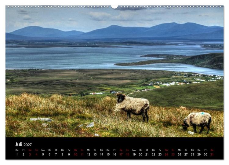 Produktbild: Irland - Rauhe K&uuml;ste und Wilde Natur (Wandkalender 2027 DIN A2 quer), CALVENDO Monatskalender