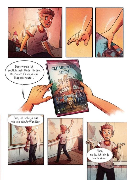 Produktbild: Woodwalkers &ndash; Graphic Novel (1). Jeffreys gro&szlig;e Chance