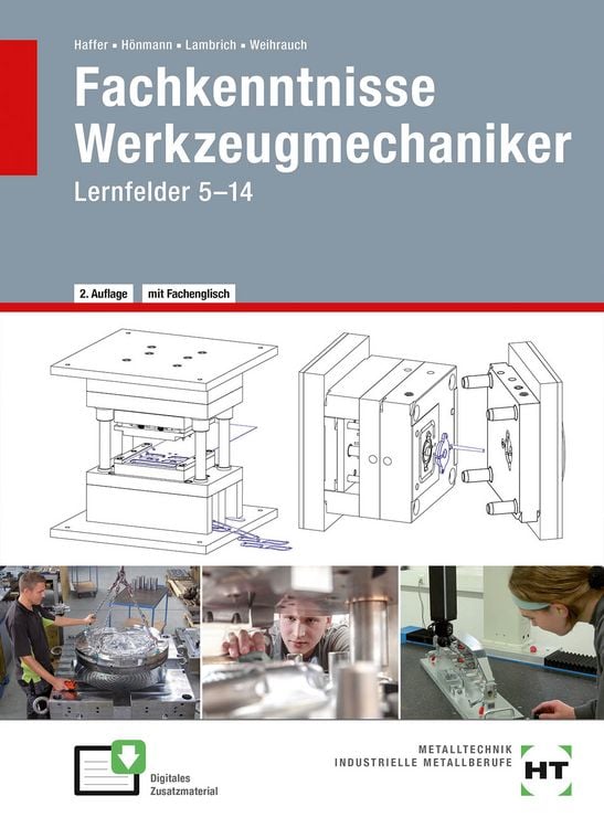 Produktbild: eBook inside: Buch und eBook Fachkenntnisse Werkzeugmechaniker