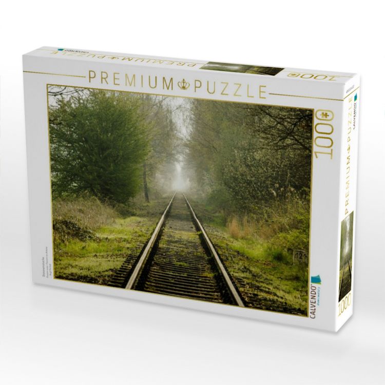 Produktbild: CALVENDO Puzzle Draisinenstrecke | 1000 Teile Lege-Gr&ouml;&szlig;e 64x48cm Foto-Puzzle f&uuml;r gl&uuml;ckliche Stunden