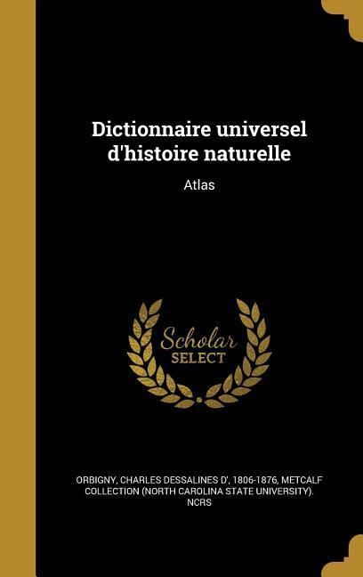 Produktbild: Dictionnaire universel d'histoire naturelle
