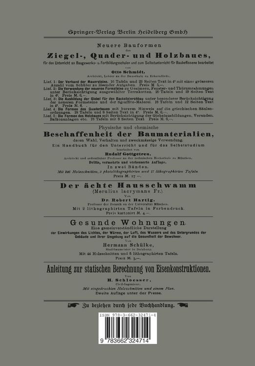 Produktbild: Die Bauf&uuml;hrung im Anschlu&szlig; an die vom Ministerium f&uuml;r &ouml;ffentliche Arbeiten erlassene Anweisung und das Baurecht mit Ber&uuml;cksichtigung des Baupolizeirechts