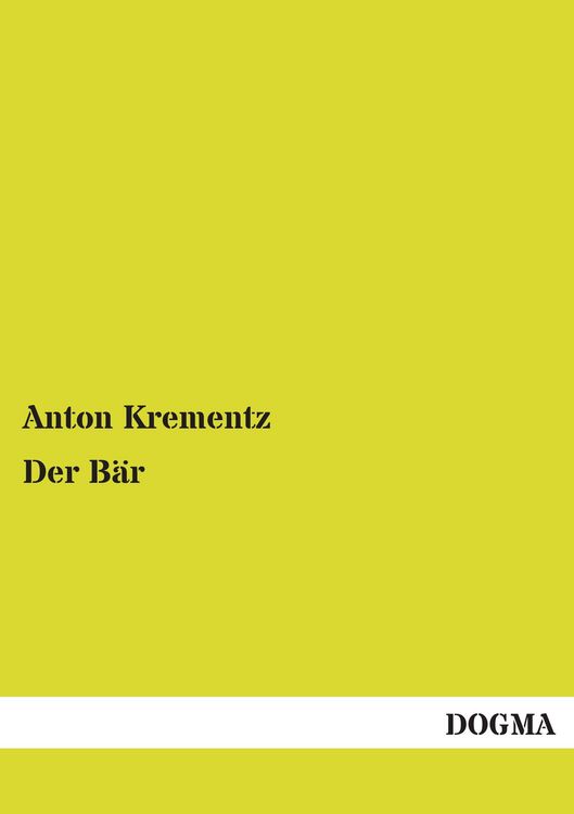 Produktbild: Der B&auml;r