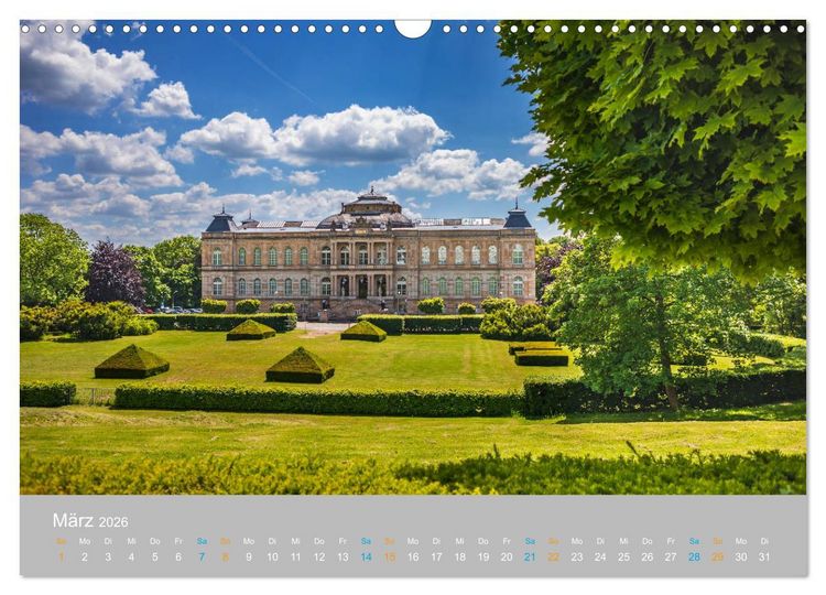 Produktbild: Gotha - zwischen Barock und Renaissance (Wandkalender 2026 DIN A3 quer), CALVENDO Monatskalender