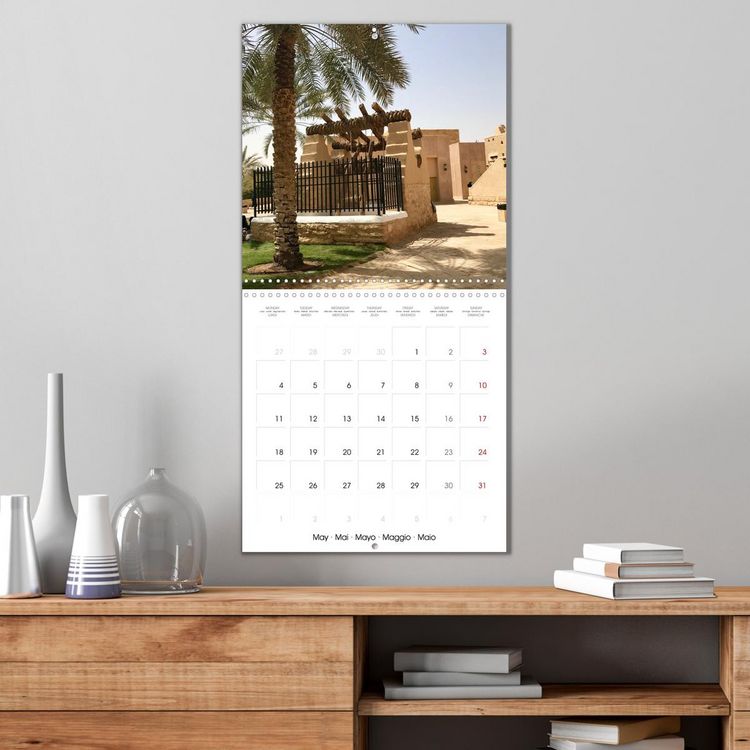 Produktbild: Kingdom of Saudi Arabia Riyadh and Jeddah (Wall Calendar 2026 12 &times; 12 Inch) CALVENDO 12 Month Wall Calendar