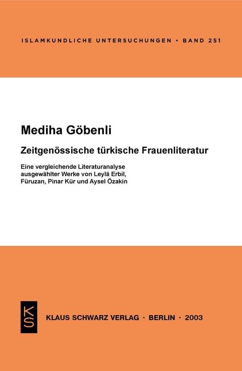 Bild vom Artikel Zeitgenössische türkische Frauenliteratur vom Autor Mediha Göbenli