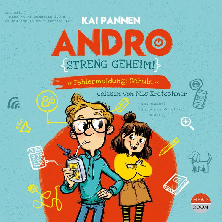 Produktbild: Andro, streng geheim - Fehlermeldung: Schule
