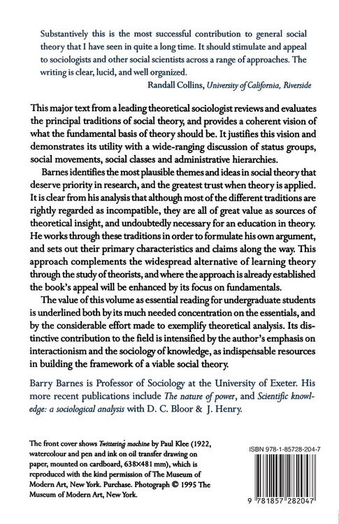 Produktbild: The Elements Of Social Theory