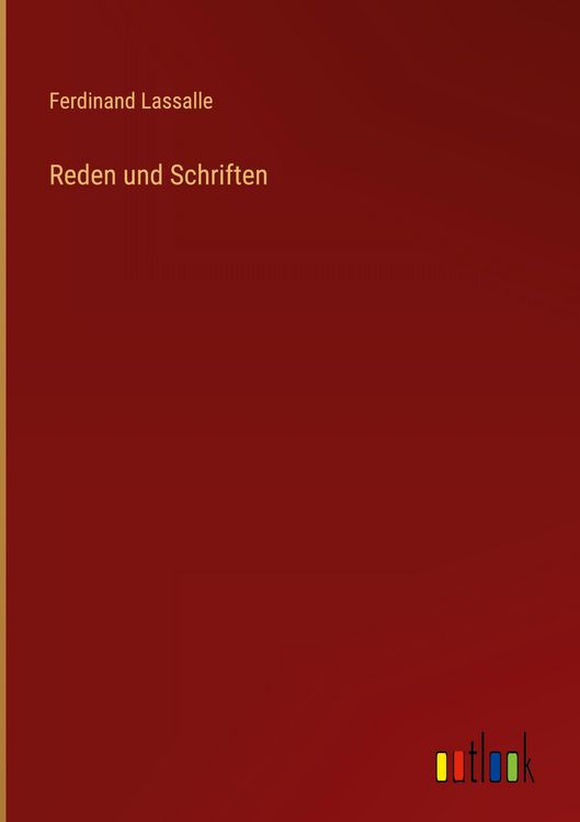 Produktbild: Reden und Schriften