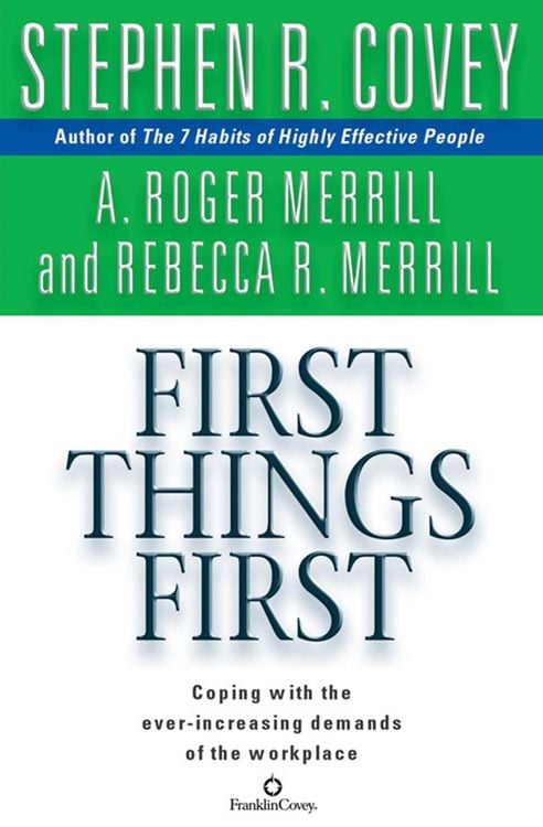 Produktbild: First Things First