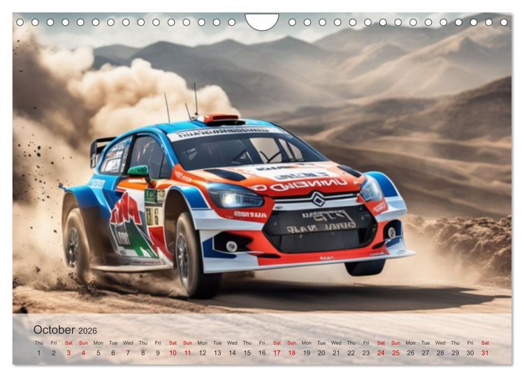 Produktbild: The ultimate sporty driving experience (Wall Calendar 2026 DIN A4 landscape), CALVENDO 12 Month Wall Calendar
