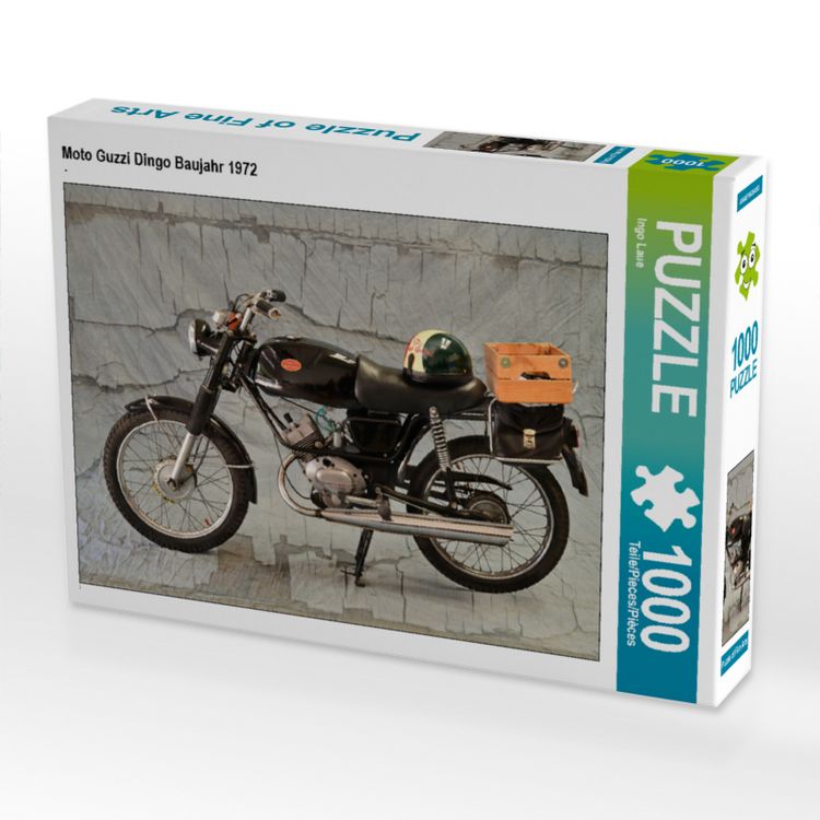 Produktbild: CALVENDO Puzzle Moto Guzzi Dingo Baujahr 1972 | 1000 Teile Lege-Gr&ouml;&szlig;e 64x48cm Foto-Puzzle f&uuml;r gl&uuml;ckliche Stunden