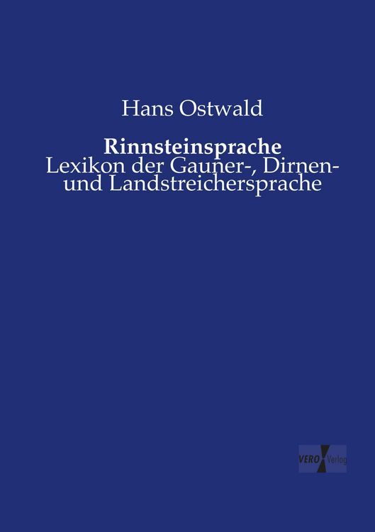 Produktbild: Rinnsteinsprache