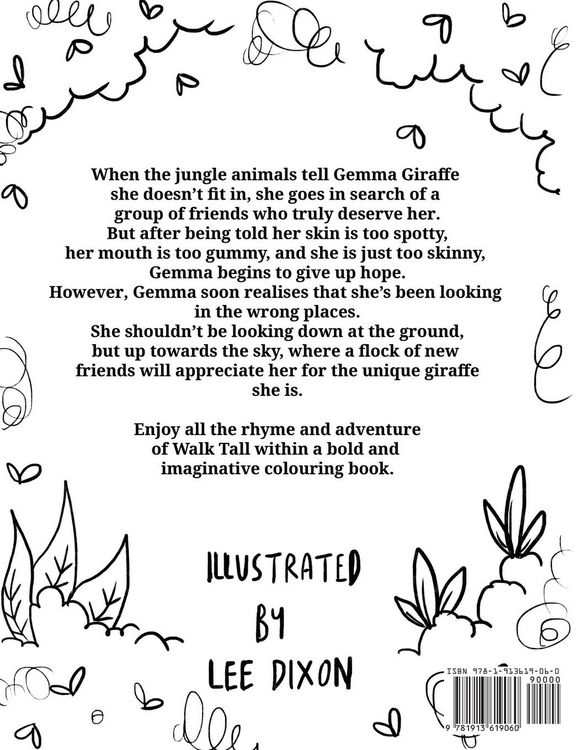 Produktbild: Walk Tall Colouring Book