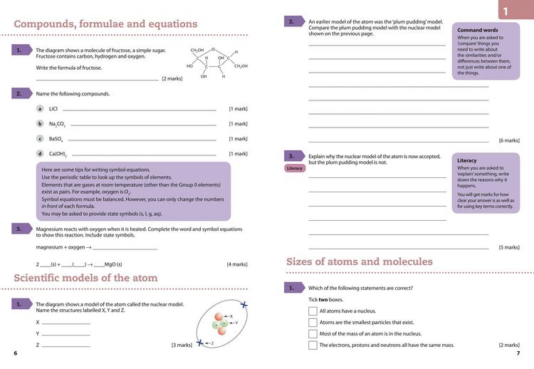 Produktbild: GCSE Science 9-1 - Aqa GCSE (9-1) Chemistry Grade 6-7 Booster Workbook