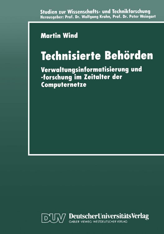 Produktbild: Technisierte Beh&ouml;rden