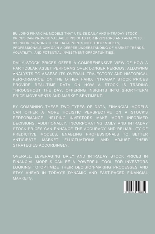 Produktbild: Unveiling the Financial Market: Data, Definitions, and Modeling Techniques