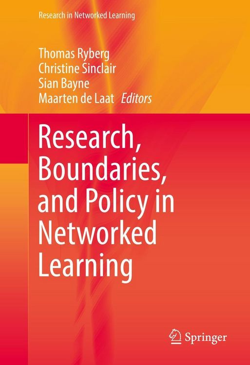 Produktbild: Research, Boundaries, and Policy in Networked Learning