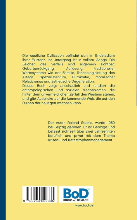 Produktbild: Der Untergang des Westens