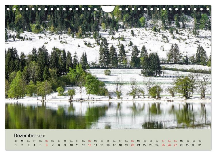 Produktbild: Mittelfranken - Das fr&auml;nkische Seenland (Wandkalender 2026 DIN A4 quer), CALVENDO Monatskalender