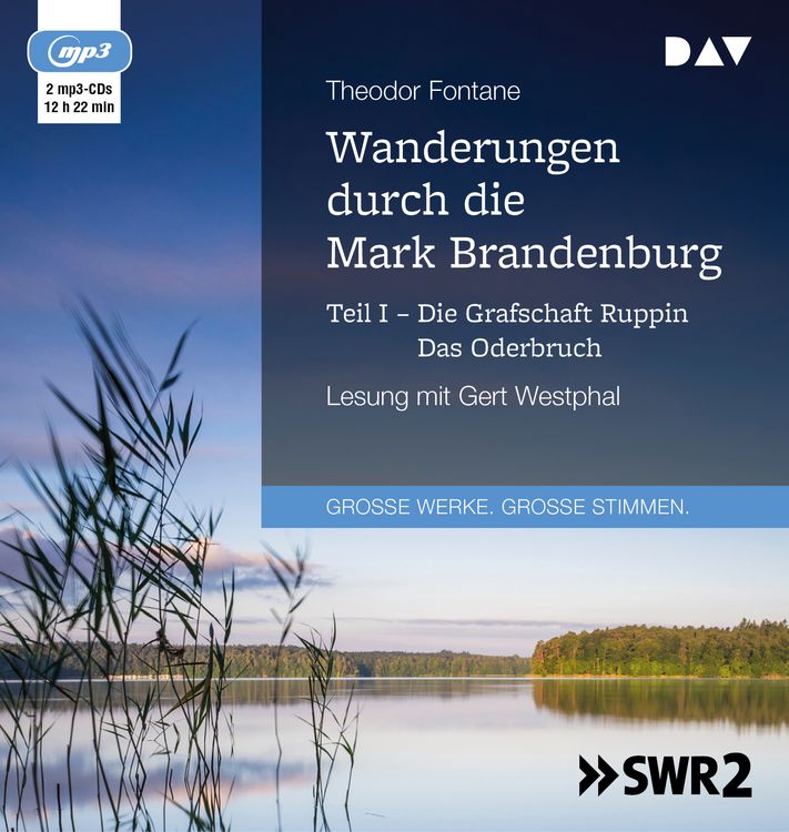 Produktbild: Wanderungen durch die Mark Brandenburg &ndash; Teil I: Die Grafschaft Ruppin / Das Oderbruch