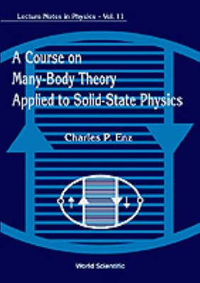 Produktbild: A Course on Many-Body Theory Applied to Solid-State Physics
