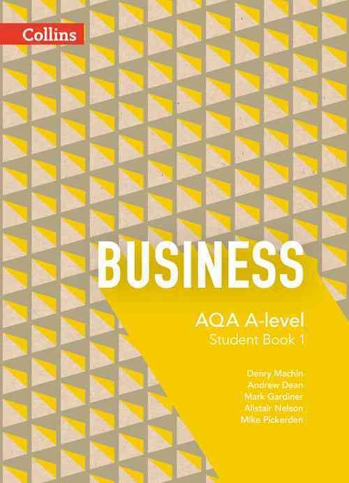 Produktbild: Machin, D: AQA A-level Business - Student Book 1