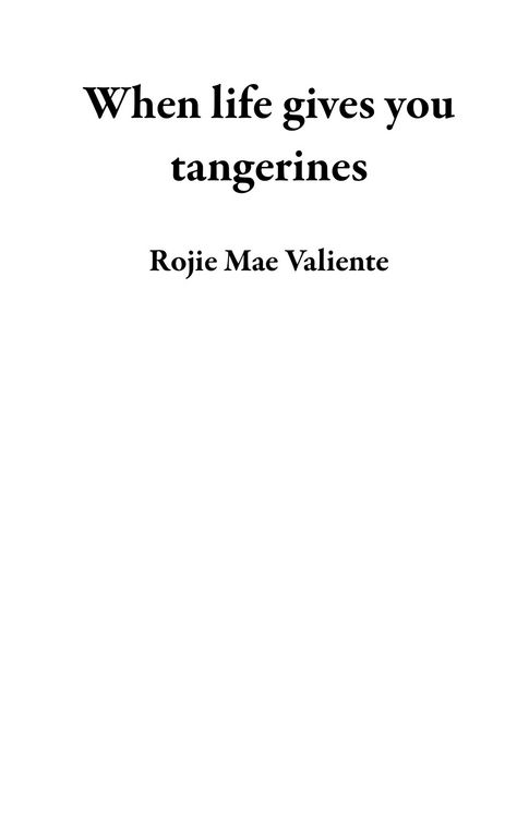 Produktbild: When life gives you tangerines