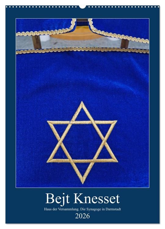Produktbild: Bejt Knesset. Haus der Versammlung. Die Synagoge in Darmstadt (Wandkalender 2026 DIN A2 hoch), CALVENDO Monatskalender