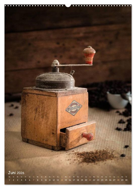 Produktbild: Alte Kaffeem&uuml;hlen (Wandkalender 2026 DIN A2 hoch), CALVENDO Monatskalender