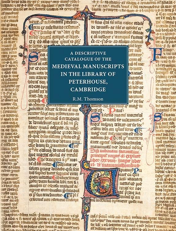 Produktbild: A Descriptive Catalogue of the Medieval Manuscripts in the Library of Peterhouse, Cambridge