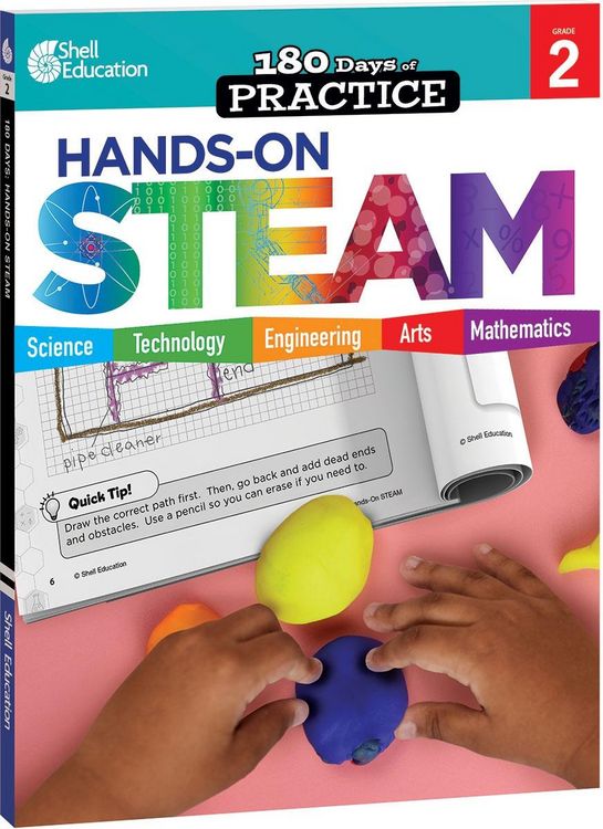 Produktbild: 180 Days: Hands-On STEAM: Grade 2 ebook