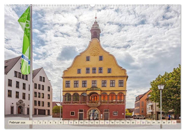 Produktbild: Ulm - einfach sehenswert (Wandkalender 2026 DIN A2 quer), CALVENDO Monatskalender