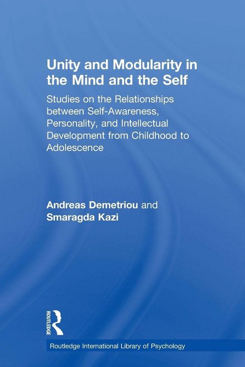 Produktbild: Unity and Modularity in the Mind and Self